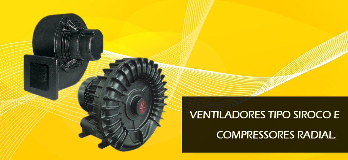 ventiladores Siroco Compressores Radial